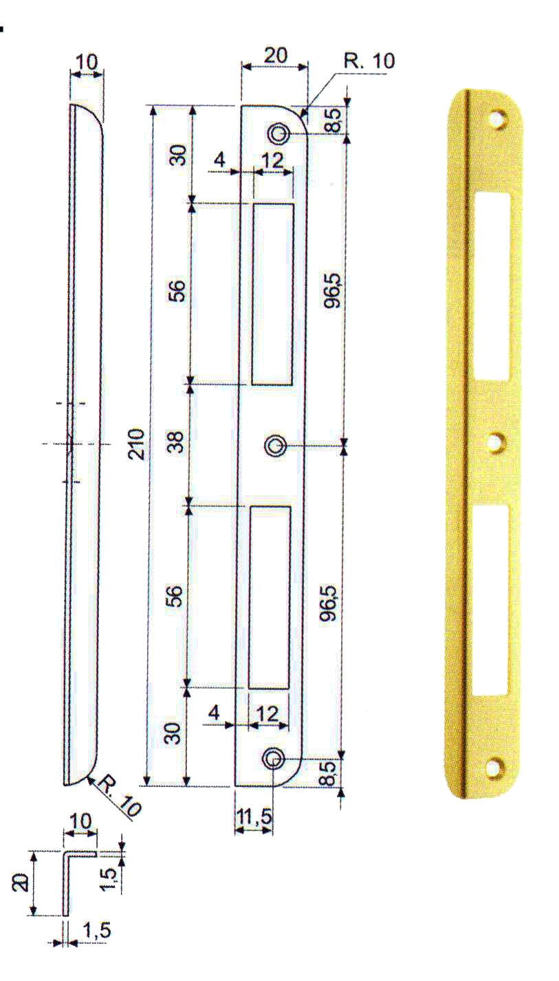 Protiplech AGB rohovy obly univerzalny Ni 590.14.06