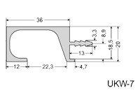 chytka - profil hlinkov UKW-7   3,5m