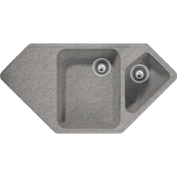 Kuchynsk drez SCHOCK rohov ART C150 Granite Colorado