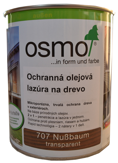 OSMO 707 ochrann olejov lazra orech 0,75l