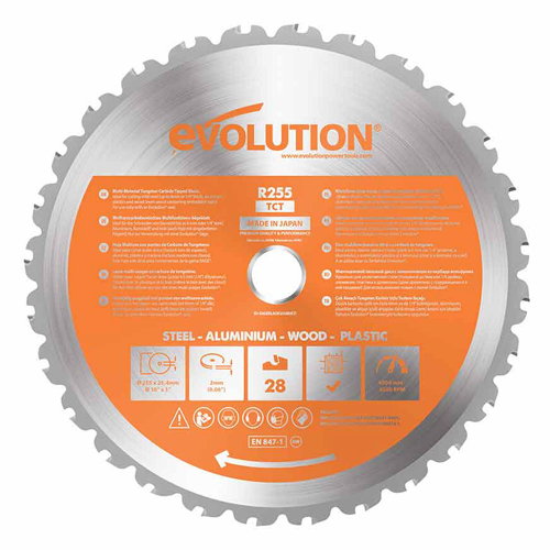 EVOLUTION kot 255x25mm Z28 RAGE3