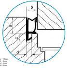 Tesnenie ok. prdavn ACF 5473 - biele   (bal 240m)