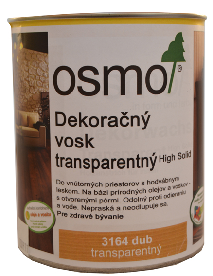 OSMO 3164 vosk dekoran transp. dub 2,5l