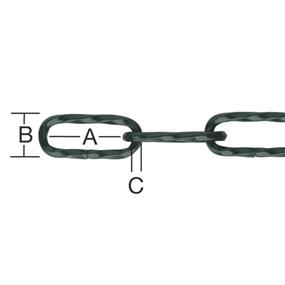 Vormann reaz ozdobn 3,8 mm ierna krten 