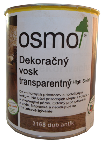 OSMO 3168 vosk dekoran transp. dub antik 2,5l