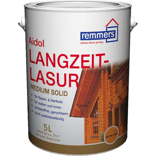 REMMERS Aidol Langzeit Lasur 2,5L, UV lesn zele