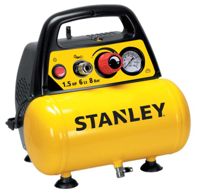 STANLEY DN 200/8/6 kompresor bezolejovy