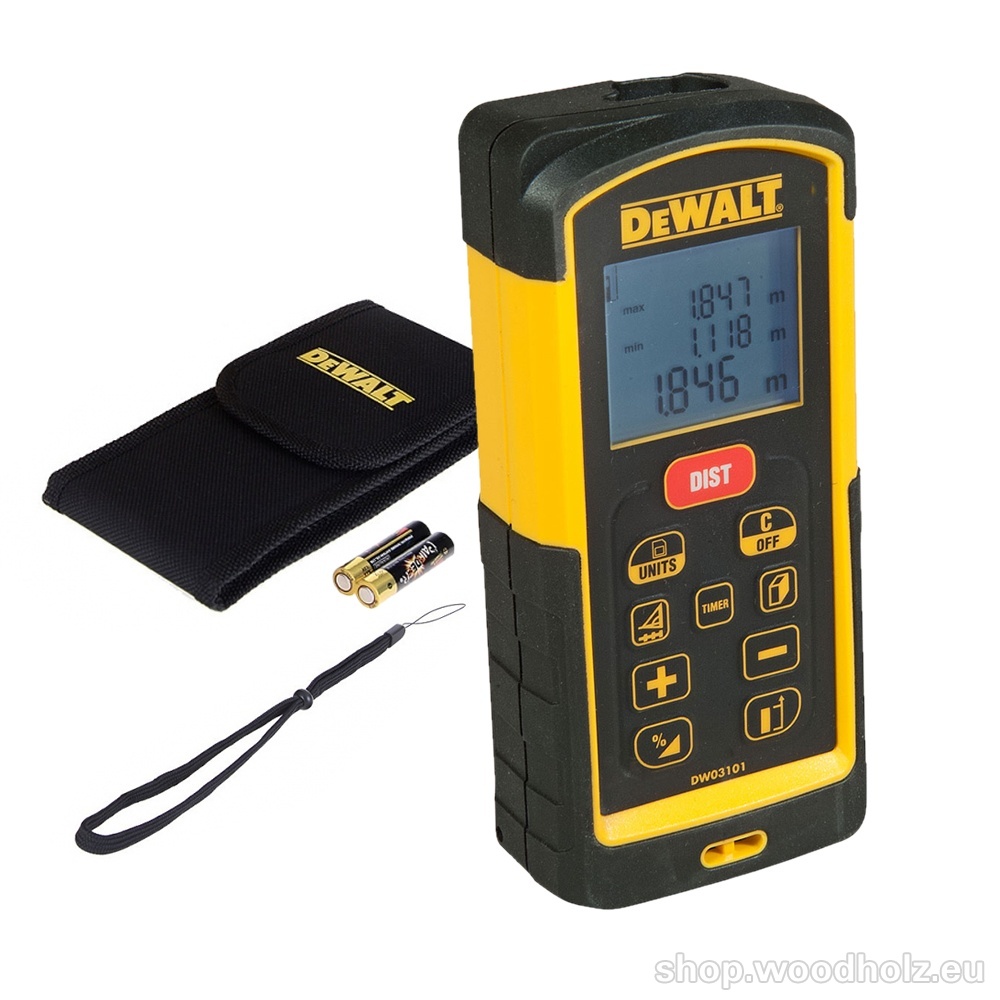 DEWALT DW03101 laserov mera vzdialenosti 100m