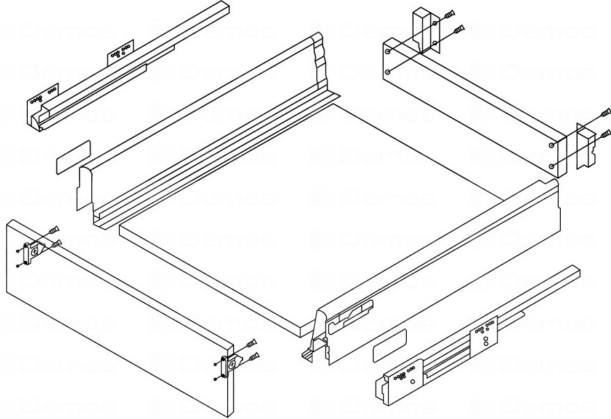 Vsuv ModernBox H204/450mm ed