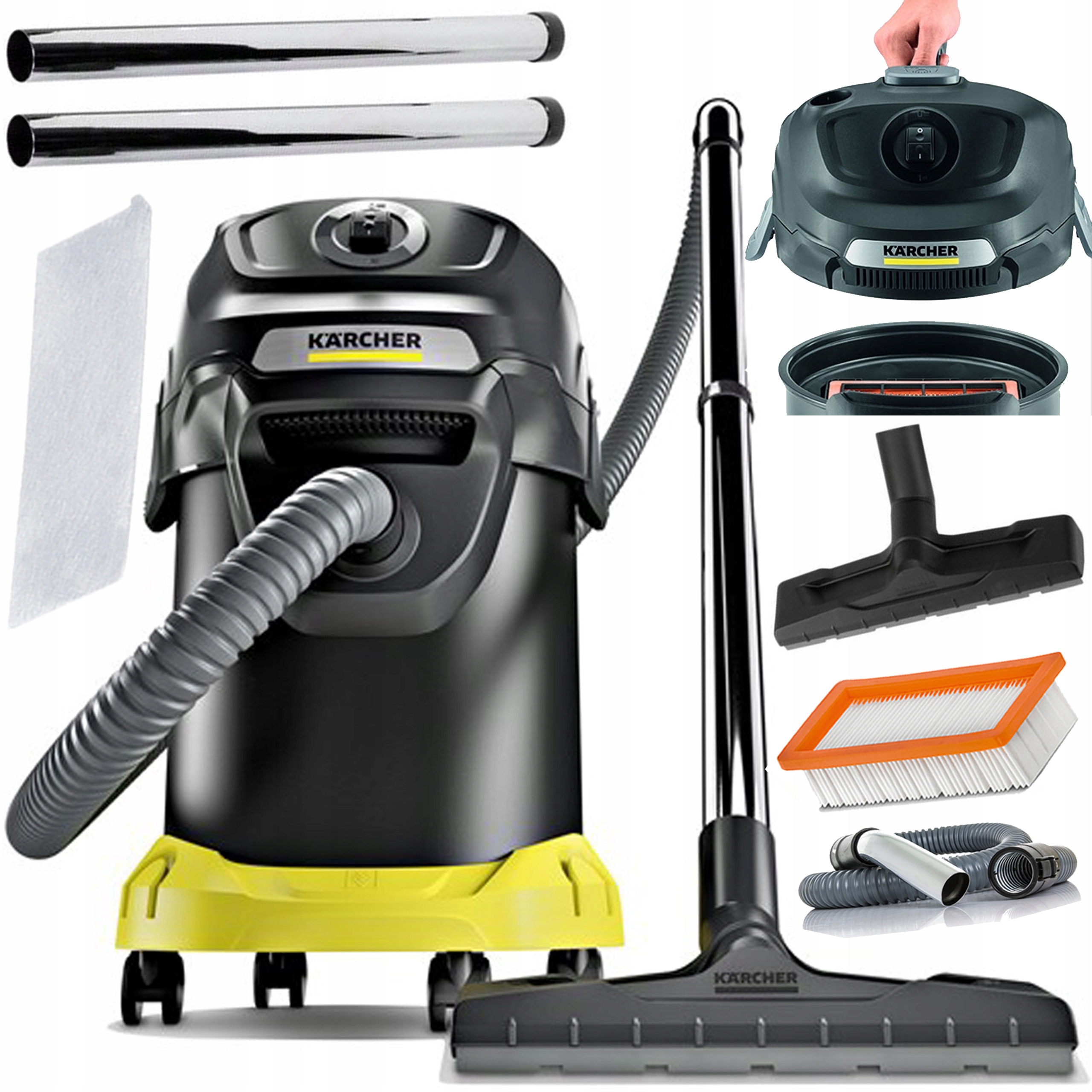 KARCHER AD 4 Premium *EU-II vysva na popol