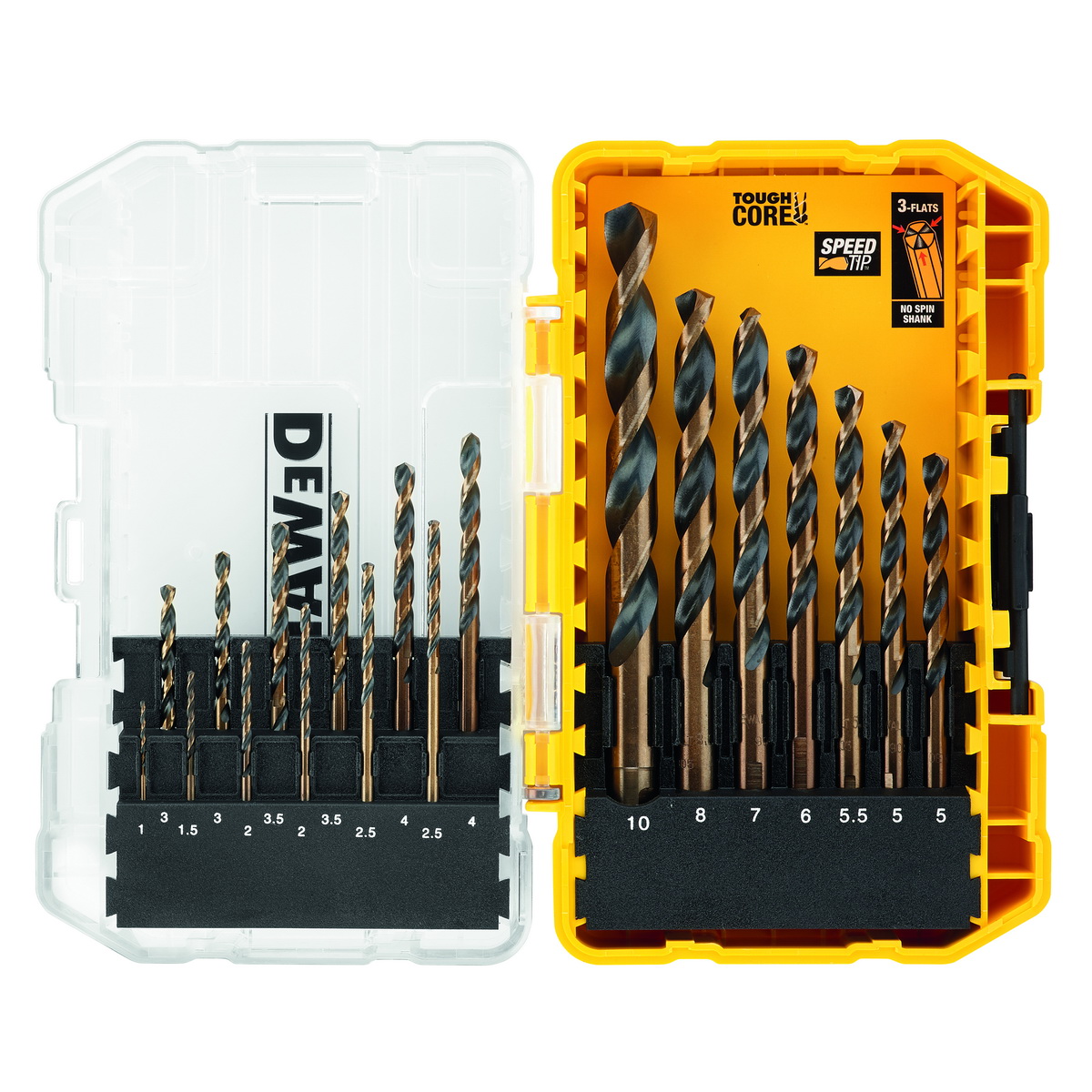 DEWALT DT70728 19-dielna sprava vrtkov do kovu Black&Gold