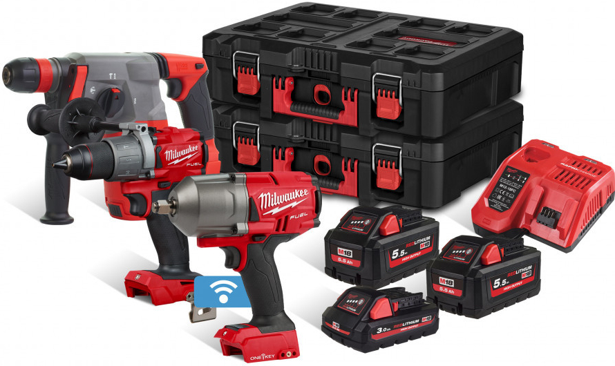 MILWAUKEE M18 FPP3Q2-533P sada aku nradia