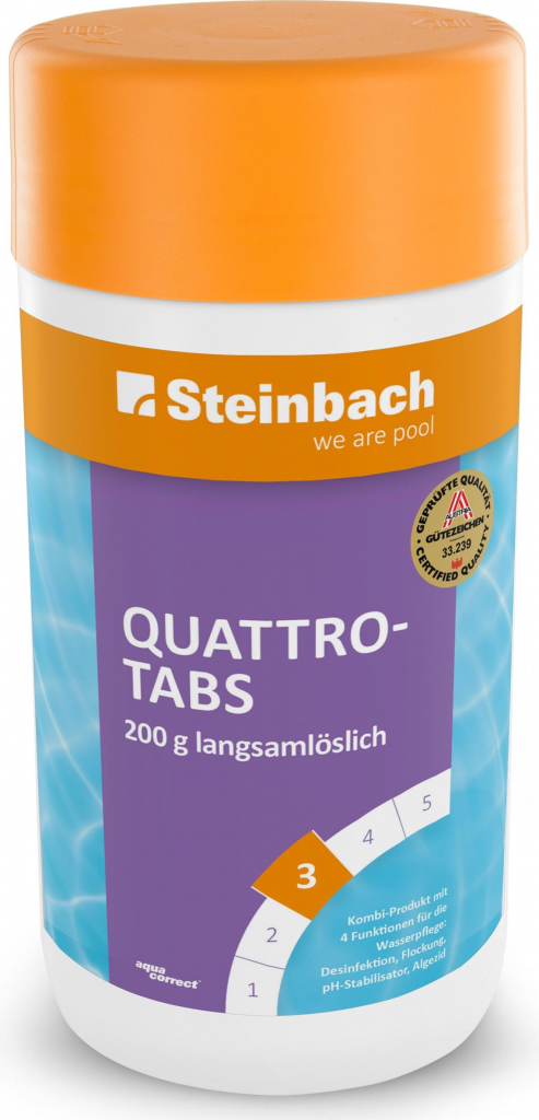 STEINBACH quattrotabs 200g pomaly rozpustn