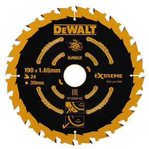 DEWALT DT10304 plov kot 190x30mm 24z EXTREME