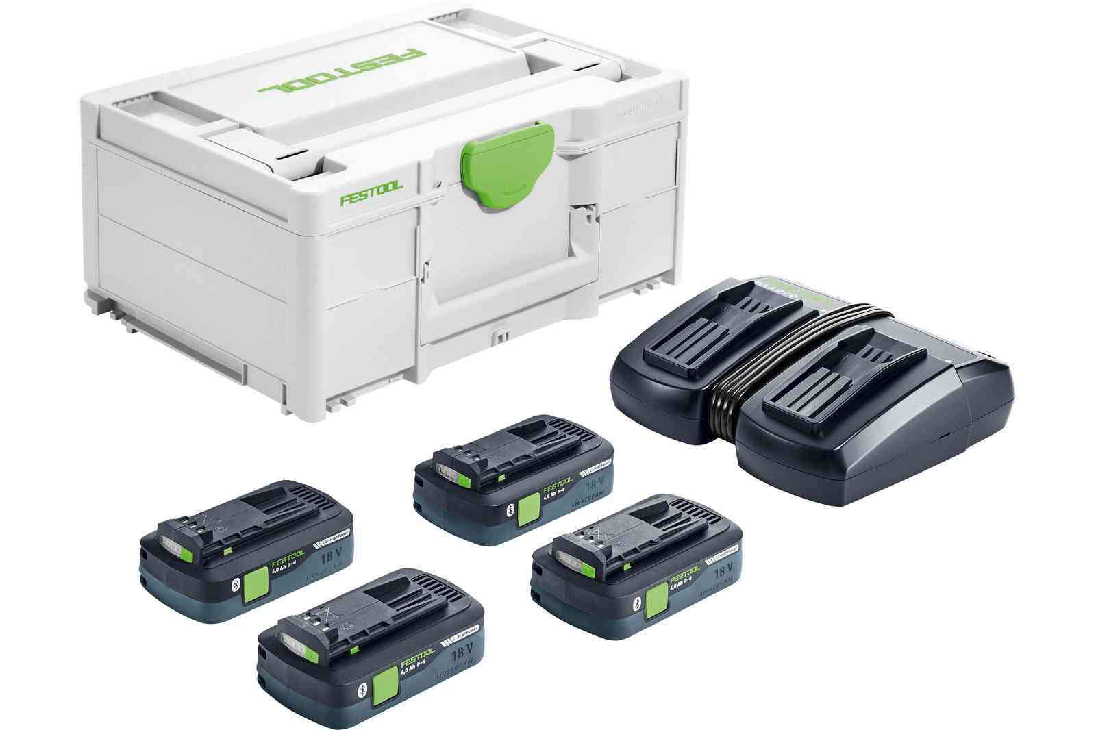 FESTOOL SYS 18V 4x4,0/TCL 6 DUO napjacia sada