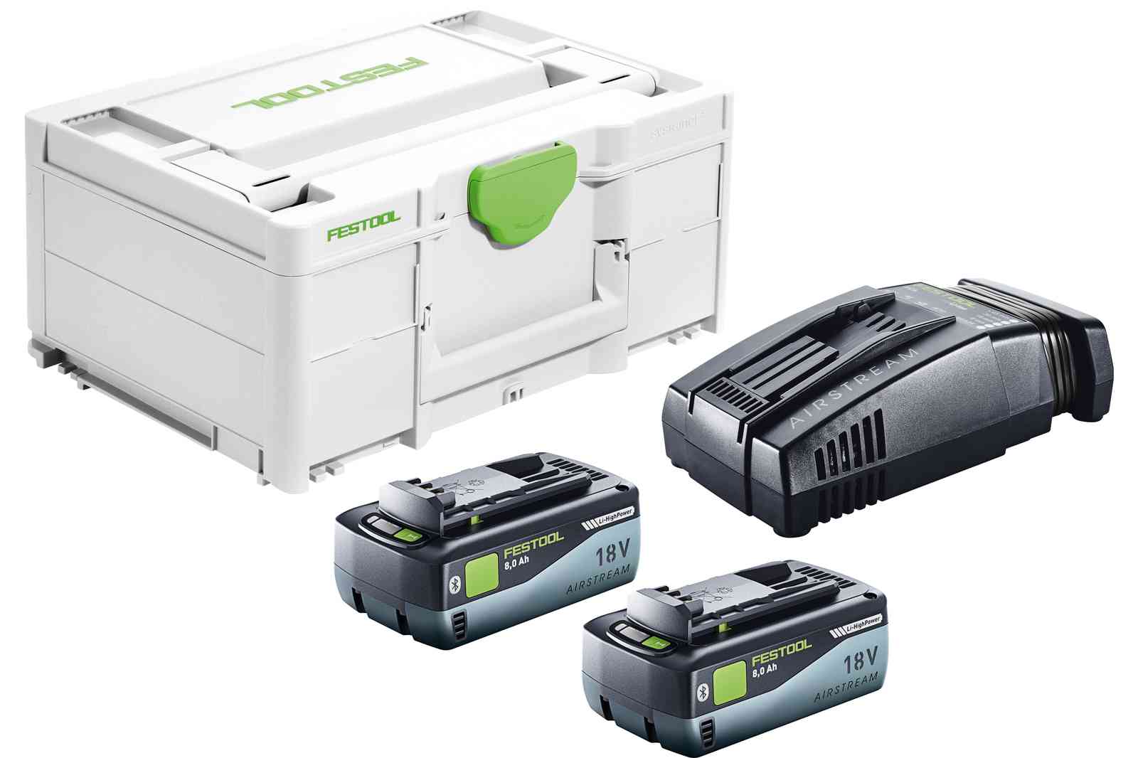 FESTOOL SYS 18V 2x8,0/SCA16 napjacia sada