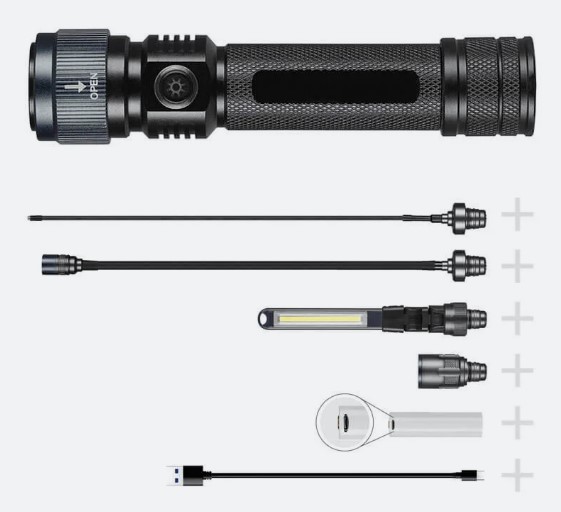 Sada LED baterky a pracovného svetla Multi Light LED